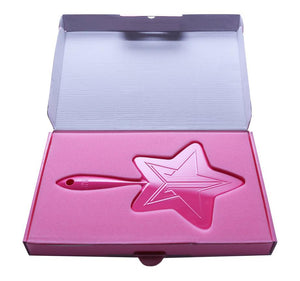 HOT PINK HAND MIRROR